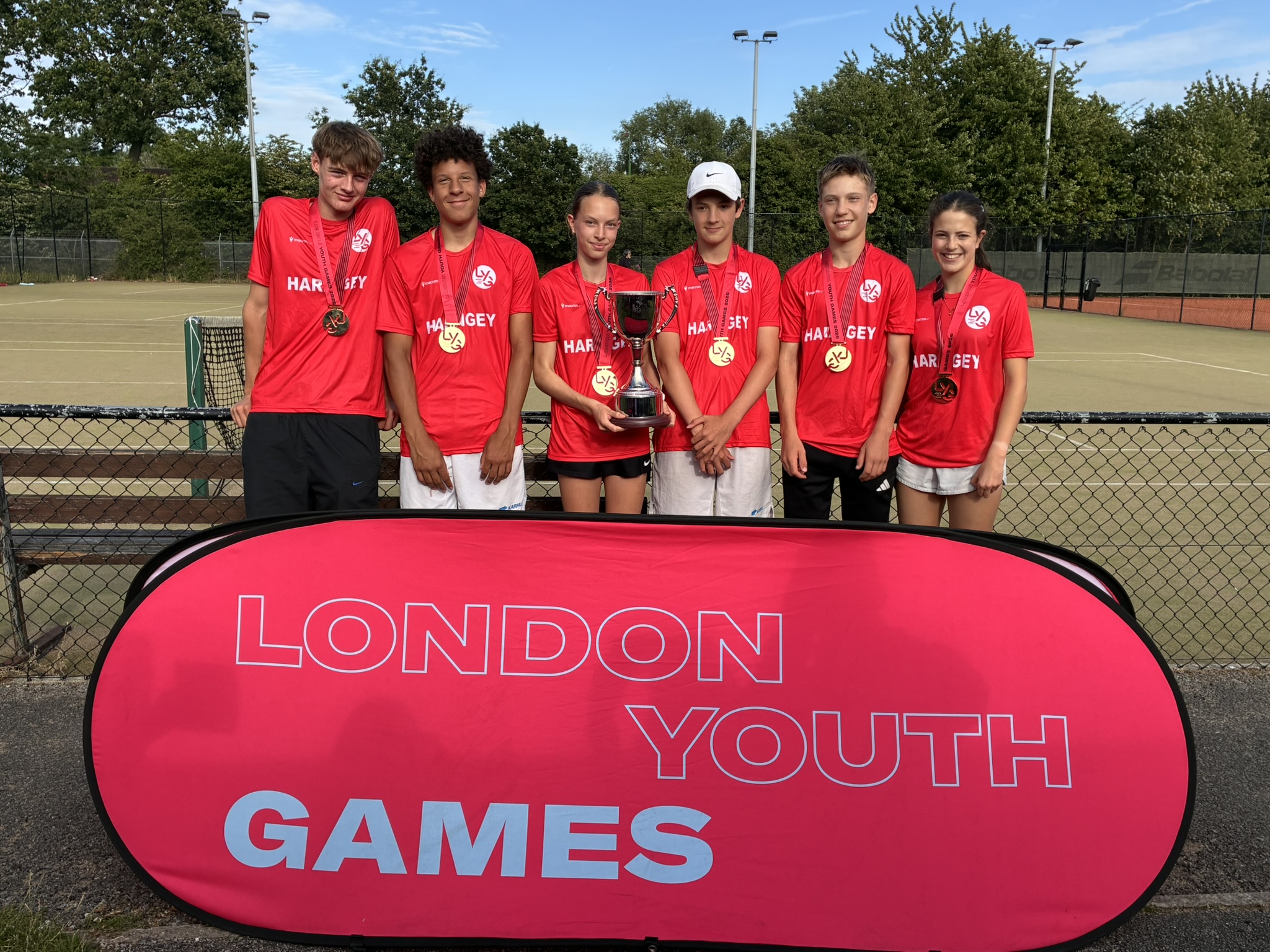 Haringey's young athletes celebrate gold medals at London Youth Games
