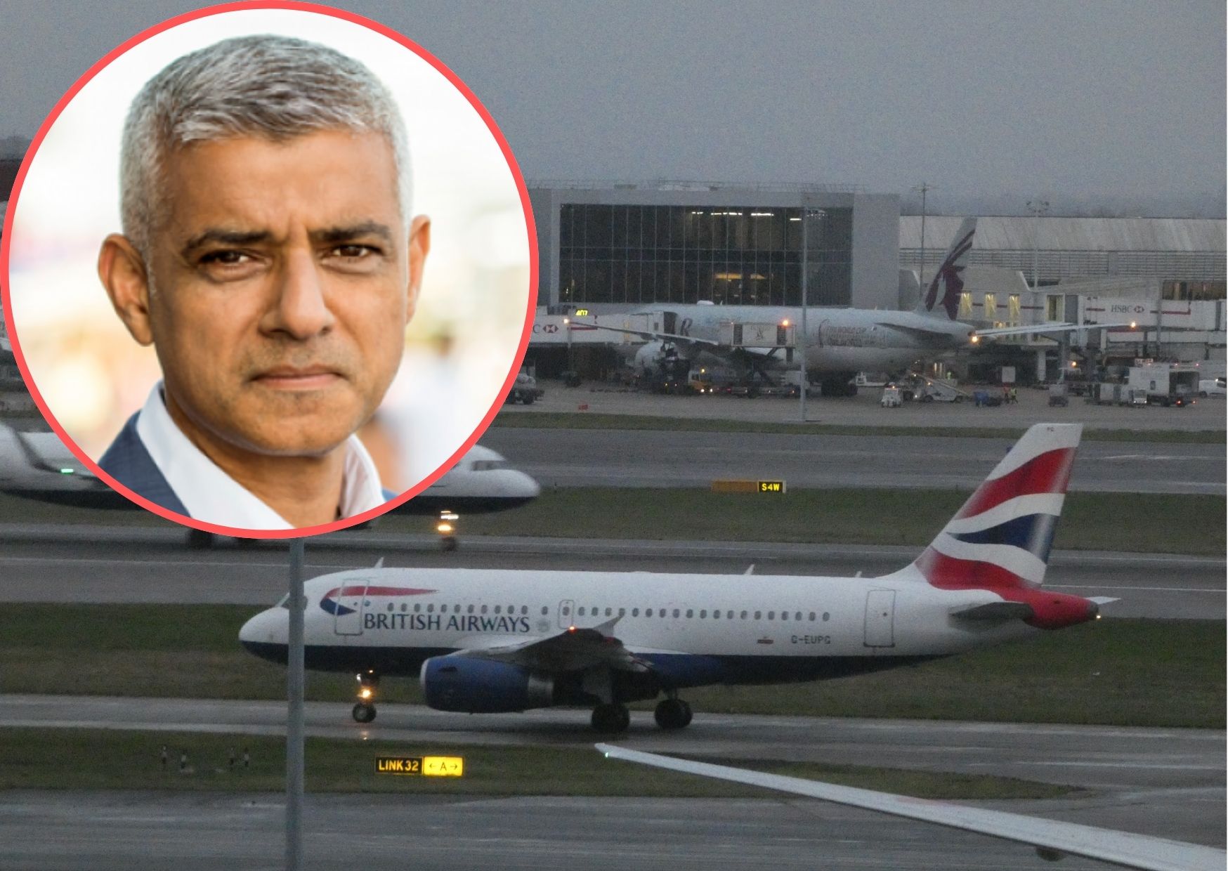 Khan makes fresh appeal to government against Heathrow third runway